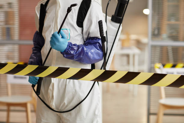 Professional Biohazard Cleanup technician working in Holden, MO